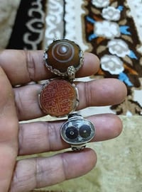 3 خواتم للبيع (غير متواجد على الفيس الشراي يراسل واتساب  الاول عقيقه ع...