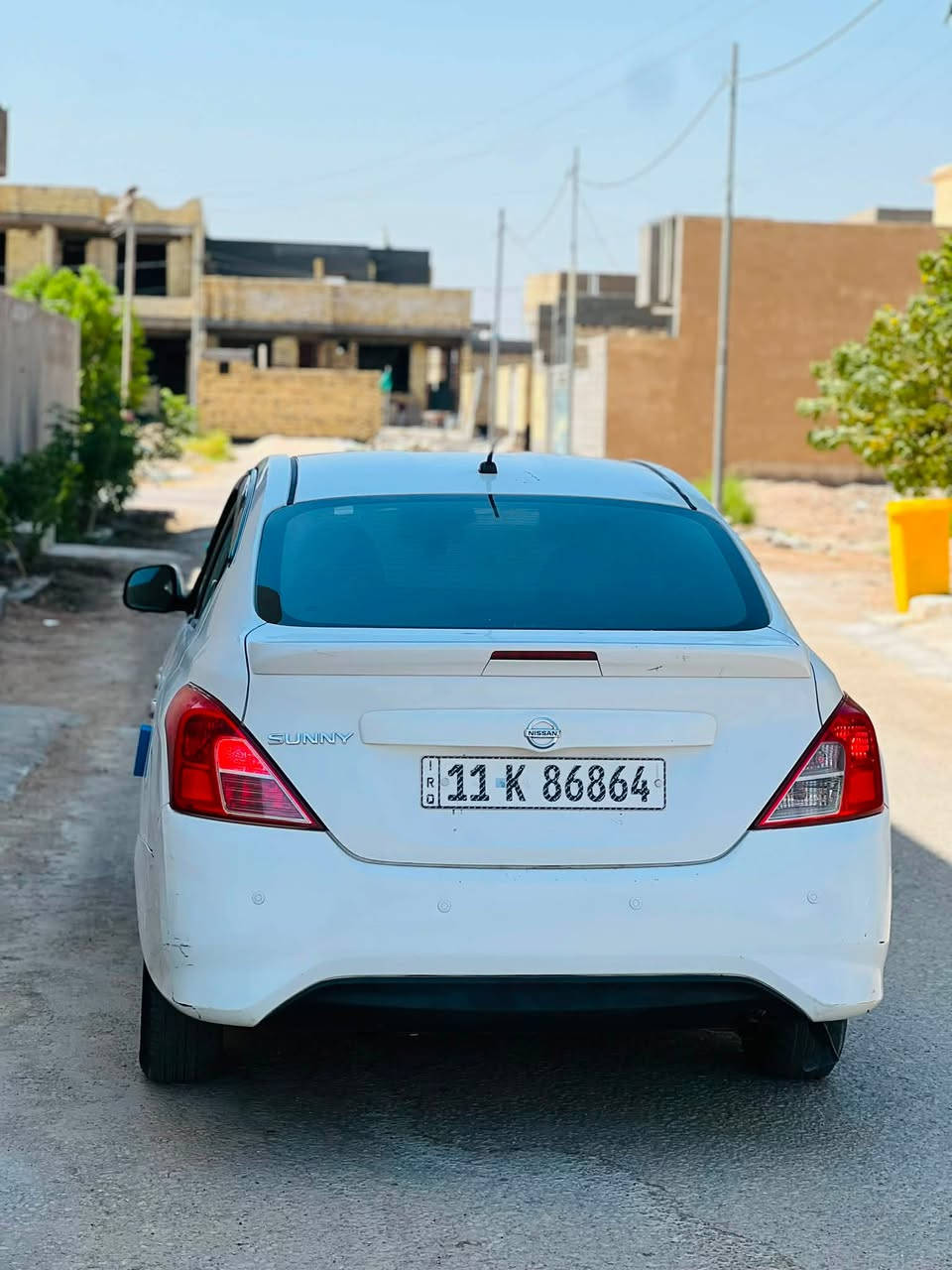 سلام عليكم نيسان سني 2019 خليجي كير ومحرك وحدادية كفالة تخم تاير جديد مال جناي جاهزه الاخير تبريد ثلج ☃️بيها قطعتين صبغ فقط رقم بغداد انكليزي سنوية ال2030 
السعر88وبيها مجال
الاتصال*********** 
مامتوفر بلخاص👆👆
