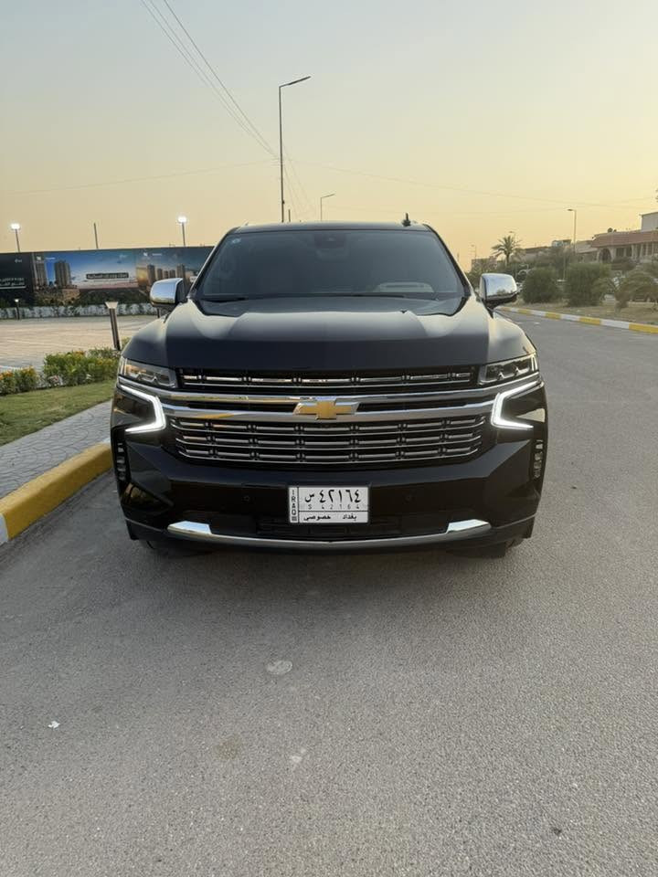 شيفروليه تاهو بريمير 2023
السيارة مكفولة من كل شي مغلفة ppf درجة اولى من هي زيرو بنزينها دائما سوبر ونظيفة جدا ماشية 12000 
فول مواصفات 
جكات
داتا شو
دوسات كهرباء
ثلاجة
٤ كاميرات محيطية والخامسة للمرايا الوسطية
كشنات امامية تدفئة وتبريد
كشنات خلفية تدفئة
ستيرن تدفئة
خزن وضعية كشن السايق
نقاط عمياء ورادات ومحافظة عالمسار ومثبت سرعة
الصندوك يفتح بالقدم 
شاحن لاسلكي 
شاشة كاربلي واندرويد اوتو
مكانها بغداد زيونة
اخوان السيارة نظيفة جدا وميحتاج احجي بنظافتها
للسعر والاستفسار الاتصال ***********
