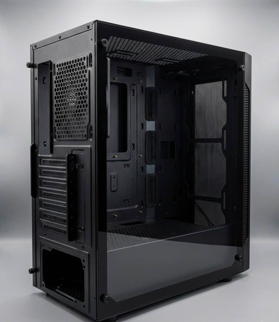 كيس كمبيوتر احترافي ميد تاور – واجهة شبكية 

(Mid Tower Gaming Case)

🔹 يدعم لوحات أم ATX / Micro-ATX / Mini-ITX
🔹 واجهة أمامية Mesh بالكامل لتهوية ممتازة وتدفق هواء عالي 🌬️
🔹 جانب زجاج مقسّى شفاف لعرض المكونات بشكل أنيق ✨
🔹 يدعم كرت شاشة بطول كبير لتجميعات الألعاب الاحترافية 🎮
🔹 إمكانية تركيب عدة مراوح أمامية وعلوية وخلفية لتحسين التبريد ❄️
🔹 يدعم مبردات مائية (Radiator) أمامي وعلوي حسب المقاس
🔹 مساحة مخصصة لمزوّد الطاقة (PSU Shroud) لتنظيم أفضل ومظهر أنظف
🔹 نظام إدارة كيبلات خلفي مع فتحات مخصصة لترتيب الأسلاك 🔌
🔹 فتحات PCI خلفية متعددة لتركيب كروت الشاشة وبطاقات التوسعة
🔹 فلاتر غبار قابلة للإزالة للحفاظ على نظافة القطع 🧼
🔹 هيكل معدني متين بتصميم عصري باللون الأسود الفخم 🖤

السعر : 35 الف

خدمة توصيل 🚚 لكافة أنحاء العراق 🇮🇶 بغداد, العراق


**إذا كنت صاحب هذا الإعلان وتريد حذفه لأي سبب، رجاءا أرسل رسالة إلى الدعم الفني**