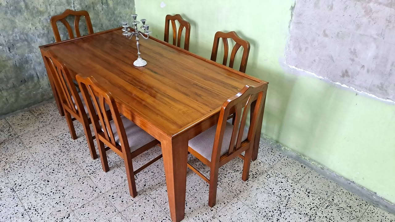 ميز طعام ٦ كراسي خشب صاج بورمي شغل نجار تسكام ..مكاني بغداد توجد خدمة توصيل


**إذا كنت صاحب هذا الإعلان وتريد حذفه لأي سبب، رجاءا أرسل رسالة إلى الدعم الفني**