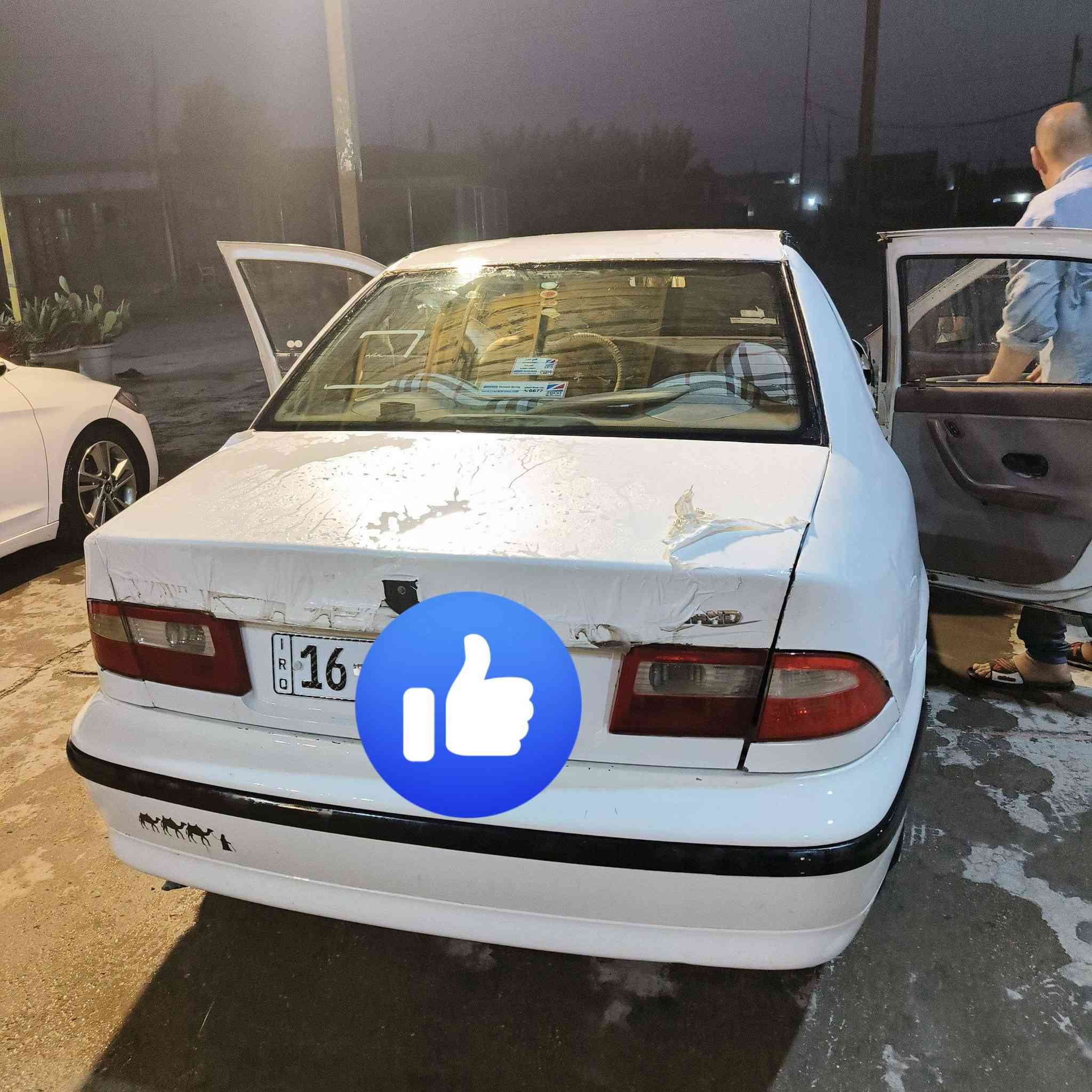 سمند ٢٠١٢ للبيع
رقم قادسيه بأسمي مكانها شاميه مكينه تجفيت جديد 
سعر ٣٨ وبيهه مجال قليل‏‏ وهذا رقمي‪ 0781 248 4511‬‏
