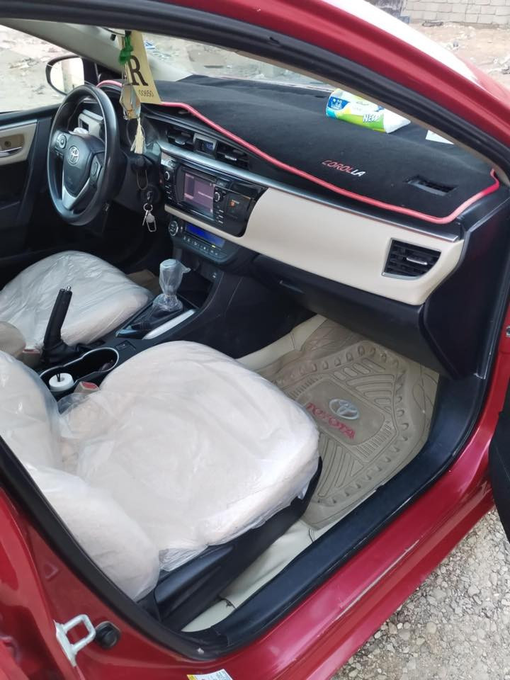 السلام عليكم 
كورلا موديل 16 le
مواصفات معروفه
رقم بغداد الدولي
حادثها جاملغ مفتوح وارجع نفس 
سياره نقصها صدر امامي فقط 
سونار موجود داخل الصوره
سعر 125 بيها مجال 
مكان السياره ديالى بعقوبه

للاستفسار اتصل 
***********
