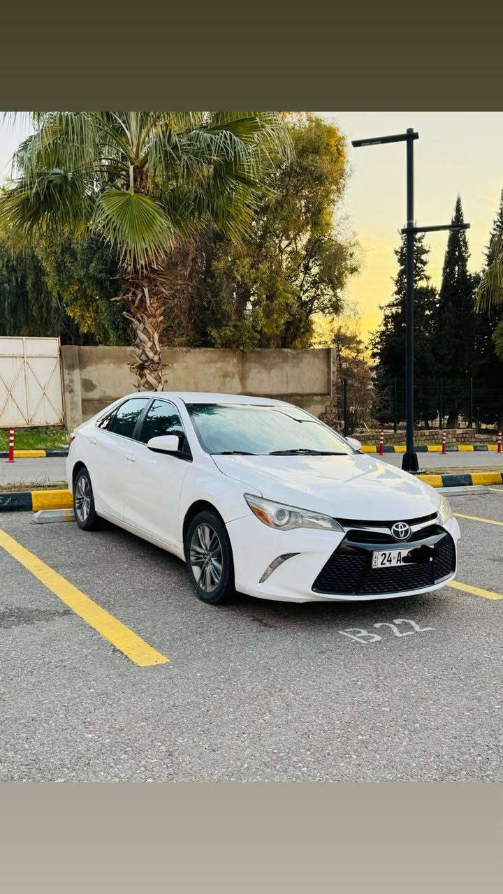 للبيع: كامري SE موديل 2016 (وارد أمريكي)

السيارة نظيفة جداً وجاهزة للاستخدام، ومواصفاتها كالتالي:

• الفئة: SE 

• اللون: أبيض.

• الممشى: 110 ألف ميل.

• المحرك: 4 سلندر، المحرك والقير والحدادة بحالة ممتازة جداً وبشرط الفحص.

حالة البدي (الهيكل):

• الصبغ:  (بدون صبغ نهائياً).

• الملاحظات: توجد فقط 4 تعديلات باردة بسيطة جداً ، غير ذلك السيارة مكفولة من ناحية الصبغ والحوادث.

المواصفات:

• داخلية مخمل وجلد (نظيفة جداً)..

• تحكم ستيرن كامل.

• ويل كب (جنوط) SE بلادي.

• السعر 175 ومجال

.***********
