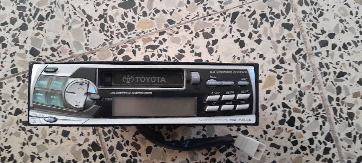 #للبيع
زوج تاير حجم ١٥ مال بيكم تيوتا

مسجل ٢٠٠١ تيوتا فلاحي 

مسجل +نفاظة مال ٢٠٠٤ تيوتا تك 

لحية ٢٠٠١ مستعمل***********
