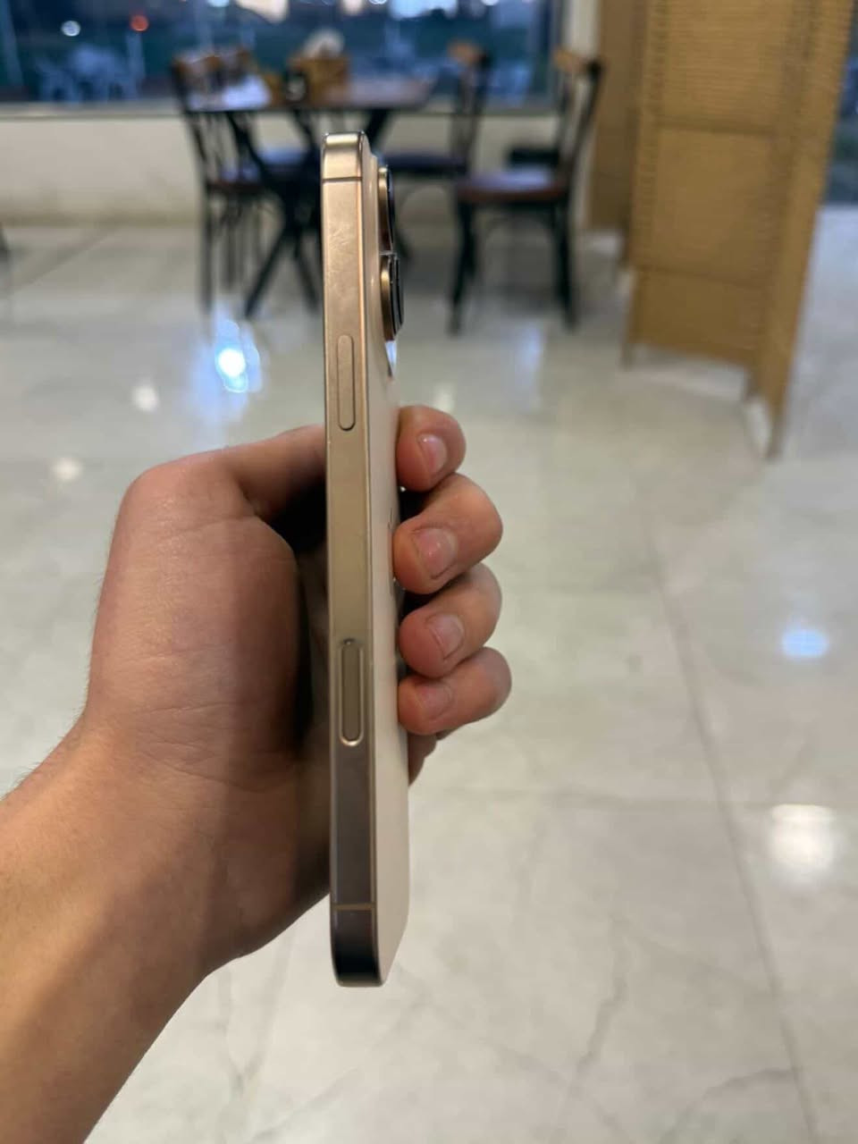 ايفون ١٦ برو ماكس ٢٥٦ للبيع
نظافة مية بلمية  
بطارية ٩٠ عدد الدورات ٤٧٨
الرقم ***********
السعر مليون و٣٠٠
