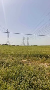 موجود🌎 ارض للبيع  مساحه 📐 5دونم 📐 سند اسود📜 السعر مناسب جداً💵 خدمات فق...