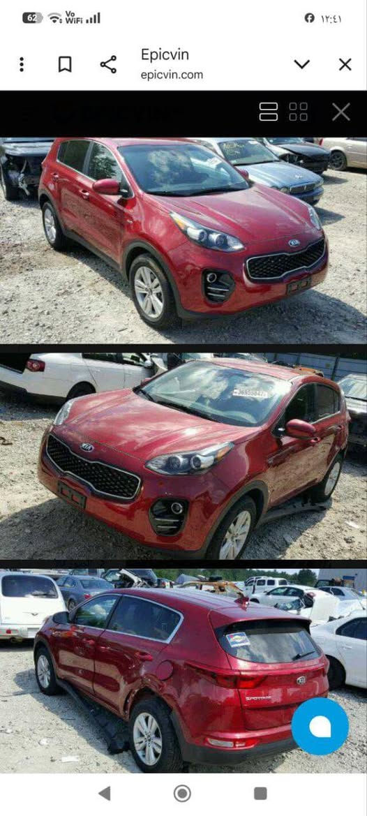 سبورتج 2017 وارد أمريكي 
مكفوله من الصبغ
السعر 146 
ماشيه 88
صور الحادث بالمنشور 
و سونار موجود


**إذا كنت صاحب هذا الإعلان وتريد حذفه لأي سبب، رجاءا أرسل رسالة إلى الدعم الفني**