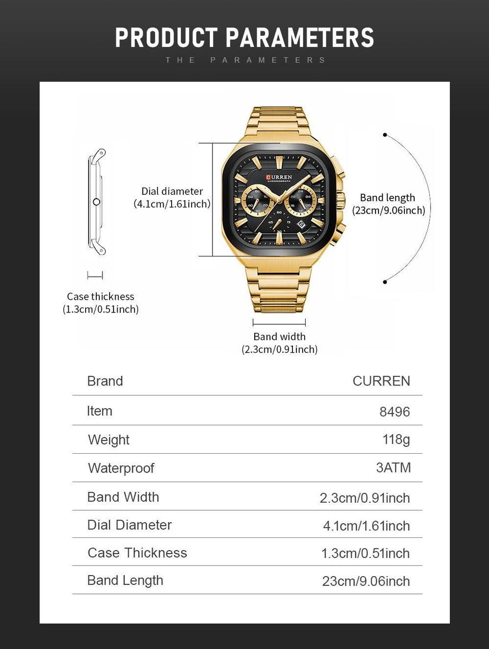 NEW : CURREN 8496 men watch #CURREN #CURRENwatch


**إذا كنت صاحب هذا الإعلان وتريد حذفه لأي سبب، رجاءا أرسل رسالة إلى الدعم الفني**