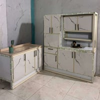 كاونتر متر ونص • سنك متر وعشرين • مرمر صناعي