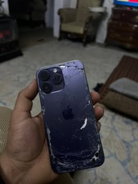 جهاز نضيف  ايفون ١٤برو ماكس نموذج A/AAم شرق اوسط  بطاريه ٨١ مبدل شاشه ...