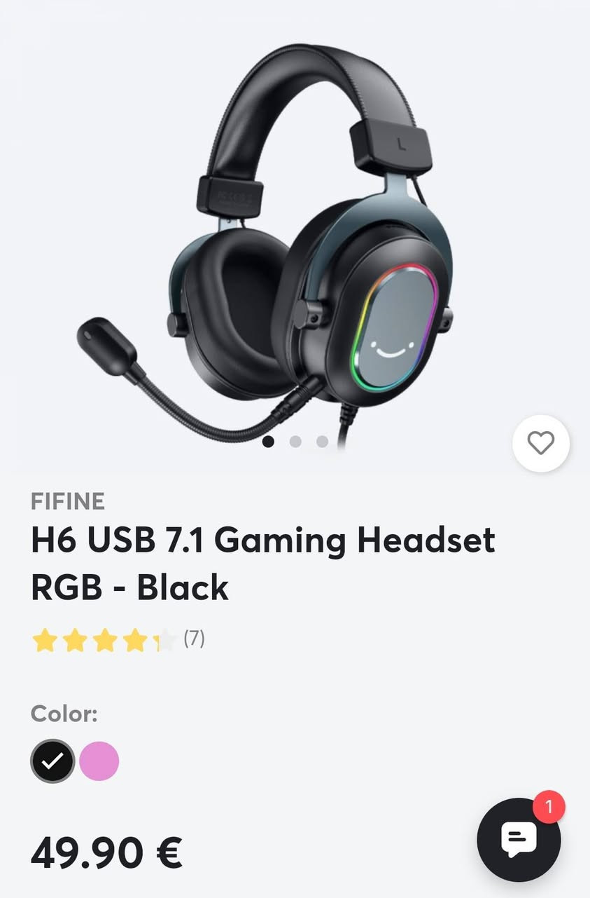 سماعة هيدسيت FIFINE H6 متوفر توصيل


**إذا كنت صاحب هذا الإعلان وتريد حذفه لأي سبب، رجاءا أرسل رسالة إلى الدعم الفني**