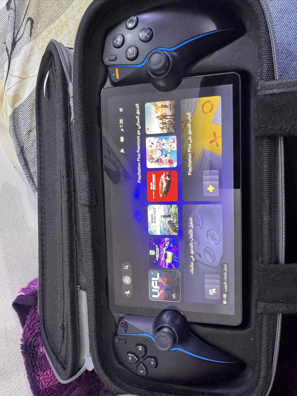 السلام عليكم

بليستيشن بورتال للبيع 

نضيف جداً 

لا مفتوح ولا مصلح 

تشترك شهر حساب امريكي ويفتحلك هواي العاب وتلعب ع السحابي 

السعر 300 وبي مجال بسيط 
مكاني بغداد زعفرانيه


**إذا كنت صاحب هذا الإعلان وتريد حذفه لأي سبب، رجاءا أرسل رسالة إلى الدعم الفني**