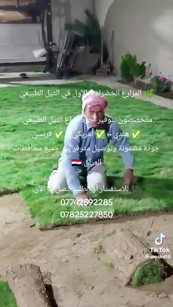 🌿 المزارع الخضراء – الأول في الثيل الطبيعي

متخصصون بتوفير أجود أنواع الثيل الطبيعي:
✅ هندي – ✅ أمريكي – ✅ فرنسي
جودة مضمونة وتوصيل متوفر إلى جميع محافظات العراق 🇮🇶

📞 للاستفسار أو الطلب اتصل بنا الآن:
***********
***********
