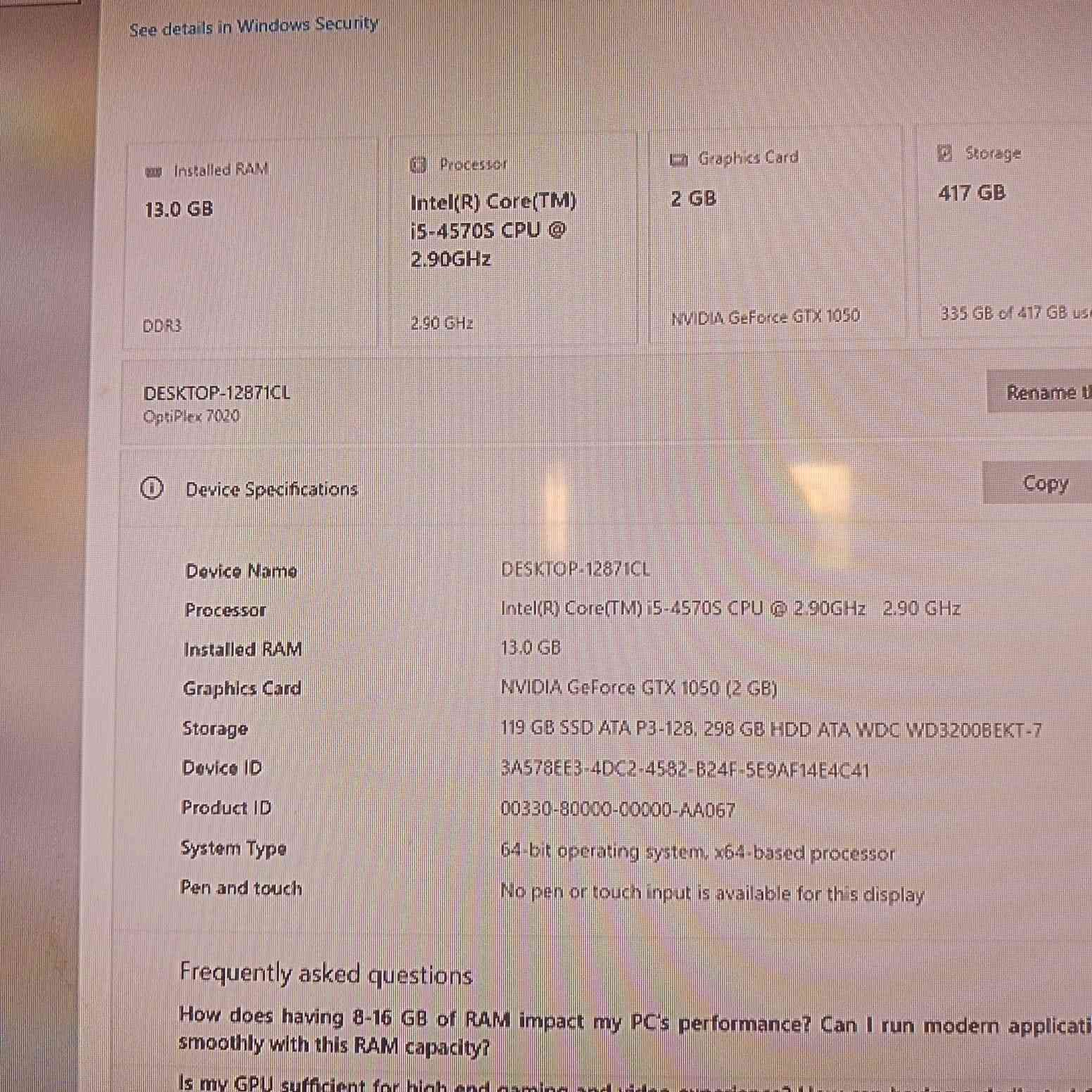 السلام عليكم كيس لبيع المواصفات i5. جيل رابع الرام 13 ddr3 كرت شاشه 1050 gtx خارجي وداخلي  هارد hdd 298 ssd 128مبرد معالج مع يدات كيبورد ماوس ويرلاس العاب.                                 Reded Redemption 1                   gta 5                                             pes 2021.                                     وبعد هواي العاب السعر 250 وبيه مجال مكان بغداد ماعندي توصيل


**إذا كنت صاحب هذا الإعلان وتريد حذفه لأي سبب، رجاءا أرسل رسالة إلى الدعم الفني**