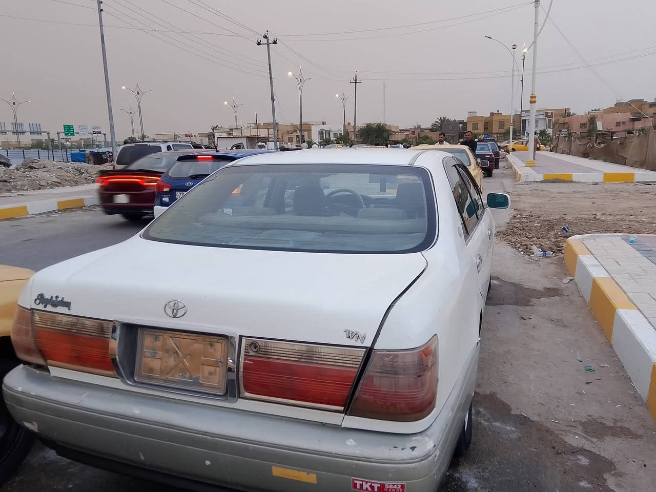 سلام عليكم للبيع ملكه مكينه وكير ففتي جدد حداديه جديد تخم تاير باتري جديد كهربائيات شغاله سياره جاهزة خير من الله ترايك وين ماتريد سعر 25,ورقه وبيه مجال مكاني ناصريه مركز ***********
