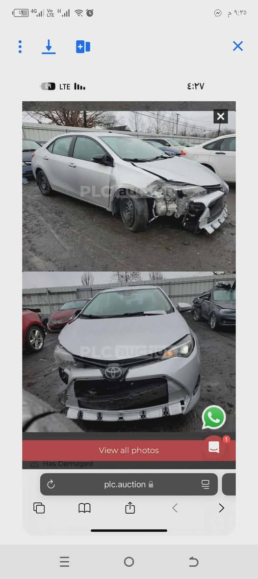 للبيع كورلا موديل 17LE بلا صبغ شرط جديده رقم وسنوية جديد طخم تاير جديد للبيع او مراوس ب كورلا20 21. السعر 137وبيها مجال رقم الهاتف *********** العنوان موصل كياره الحاج علي
