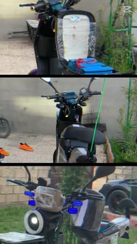 دراجه شحن للبيع   فول موصفات ست بطاريات دبل صرف شحن تنسا كامله مكمله م...