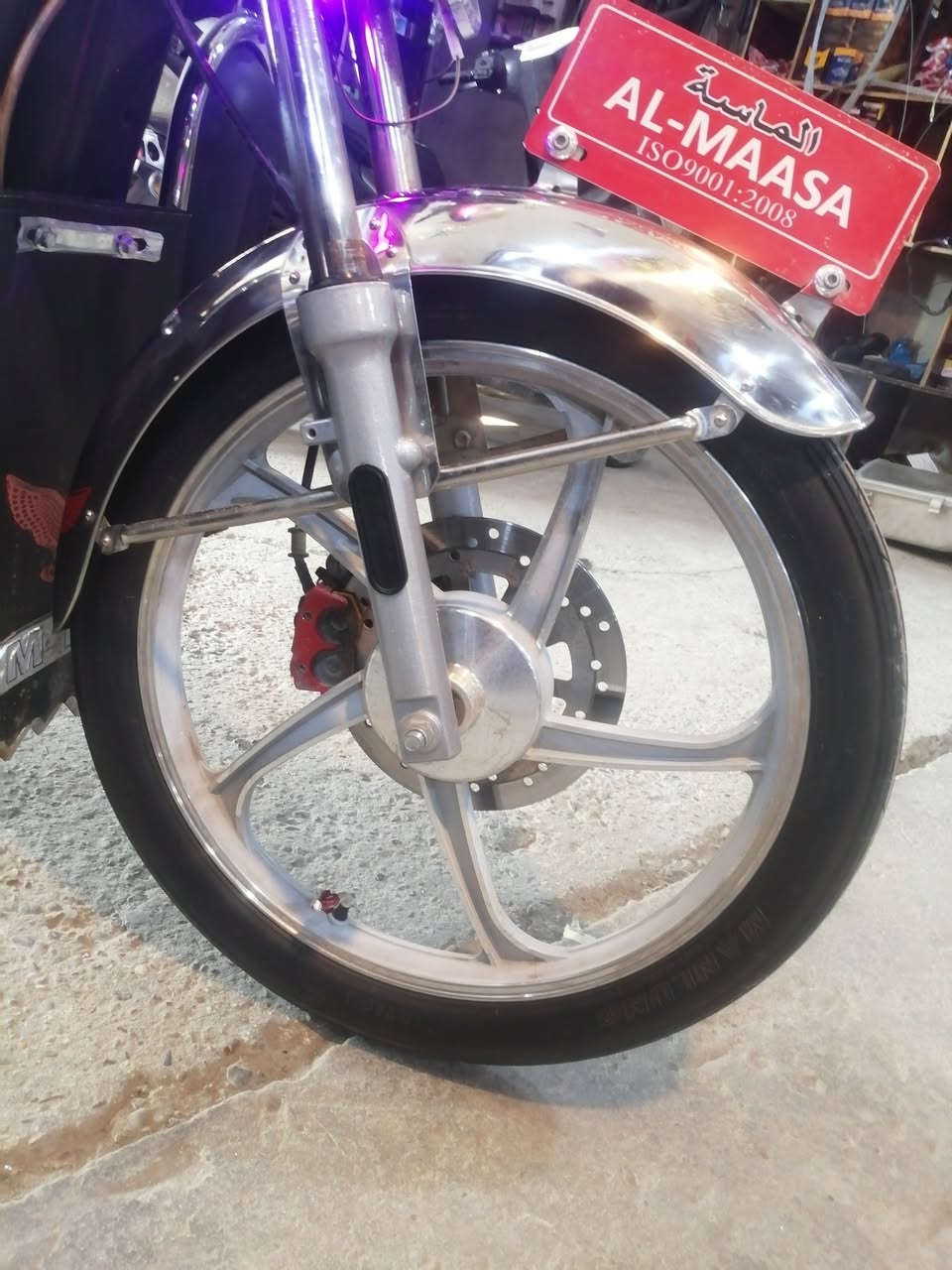 سلام عليكم
دراجه نوع هارلي موديل 2024الماسه
جديد خير من الله
سعر 450 وصل 400مانطيته
شغال كلشي بي
بطاريات يقرن 9ونص
 نضام بكR 
4سرع
الفلوجه قرب المول 
***********
***********
