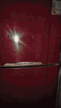 ***********ثلاجه كرافت شغاله علفحص تجميد فول 24قدم لسعر180 مدينه الصدر يوجد توصيل
