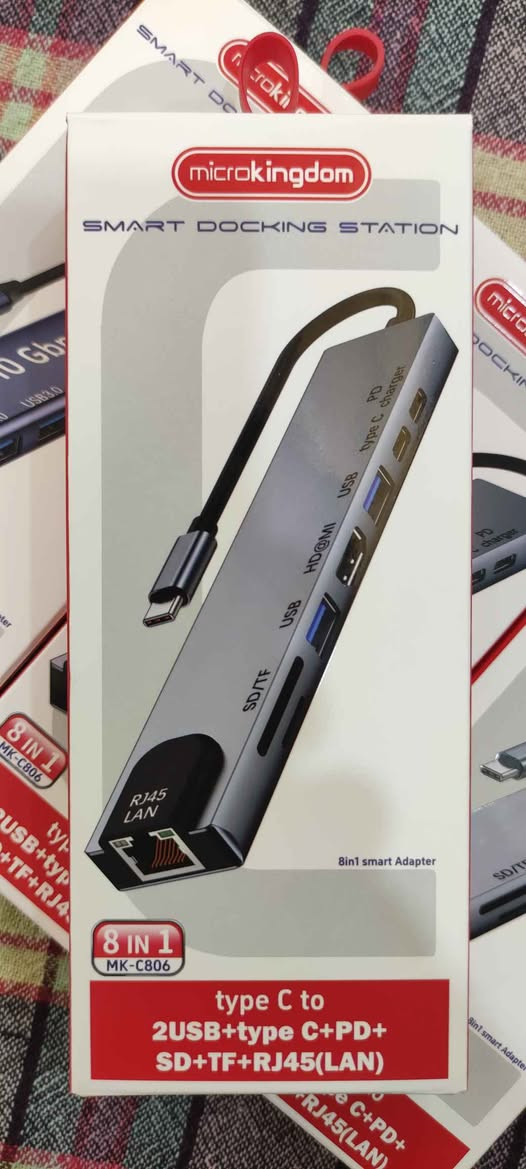 Hisemy USB C Hub,8 in 1 USB C Hub to HDMI 4K Adapter,USB C to Ethernet Adapter,Ethernet LAN Adapter,USB Hub Adapter 5Gbps,SD/TF Card Reader,78W Power Supply أربيل, العراق


**إذا كنت صاحب هذا الإعلان وتريد حذفه لأي سبب، رجاءا أرسل رسالة إلى الدعم الفني**