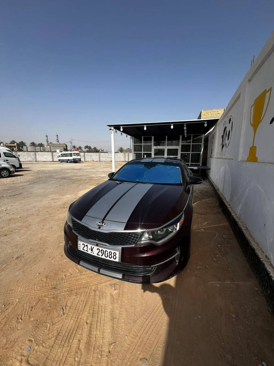 سلام عليكم سياره للبيع 
اوبتماء موديل 18 
رقم باسمي سنويه جديده هزه جديده 
السياره ماناقصه شي خير من الله 
تستقبل محسن او عادي بانزين مكينه جيدي اي
سياره تبريدهة ثلج تتفئه بيهة هم 
مواصفات السياره اشاير بل مري وضع ايكو او اسبورت او نورمان 
تخم تاير جديد 
حادث السياره 3 قطع بدون شاصي او لغود او دواخل كله كفاله ايرباكاتهة مكفوله سعر
138 بيهة مجال
***********
***********
