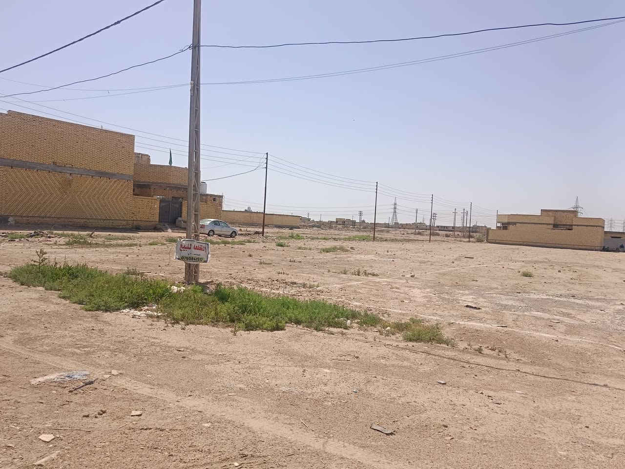 سلام عليكم قطع اراضي 280 زراعي واصل ماي وكهرباء قرب جسر هولندي شارع مضخات ماء بين شطين 
و50 متر عن شارع تبليط
السعر 27

للاستفسار الاتصال ***********
