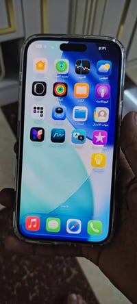 عندي ايفون 15 ابور ماكس اذكره 256 شرق واسط وي كارتونه مبدل بس شاشه اصل...