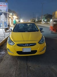 اكسنت موديل 2014مكينه 1600السيارة حادثه جاملغ وبنيد السيارة جاهزة من ك...