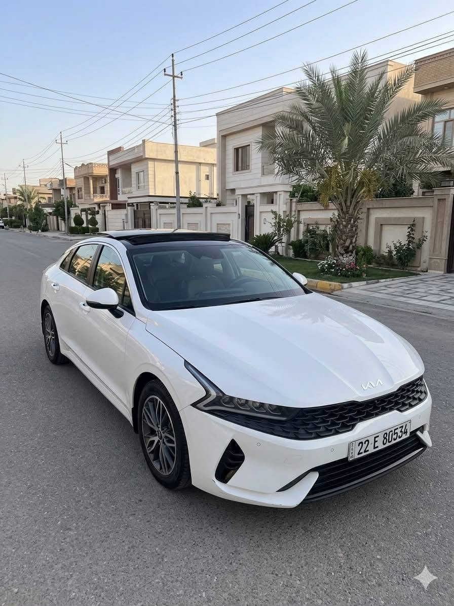 السلام عليكم
كي فايف خليجي مرقم اربيل
موديل ٢٣
فول مواصفات للاخير
محرك ٢٥٠٠
تبريد قطعتين لمس
فتحت سقف بنراما
شاشه دجتال
كير 8 نمر  طياره 
المواصفات:
بانوراما
بصمة تشغيل
كشنات تدفئة
خمس كامرات
دات شو عرض على الجامه الاماميه
هاند بريك بصمة
تشغيل عن بعد
مثبت سرعة
نظام ABS
مانع انزلاق
حساس ضغط الاطارات
بك لايت LED
شاشة
حساس امامي خلفي 
كشنات جلد 
مقعد السائق كهرباء
لايتات اربع عدسات
نظام قيادة ايكو + سبورت + سمارت + نورمال
بلوتوث + AUX + USB
تحكم ستيرن كامل
كير اوتو + عادي
خرائط 
زينون LED
صندوق ذكي
مكانه  نجف 
بيع او مراوس 
***********
