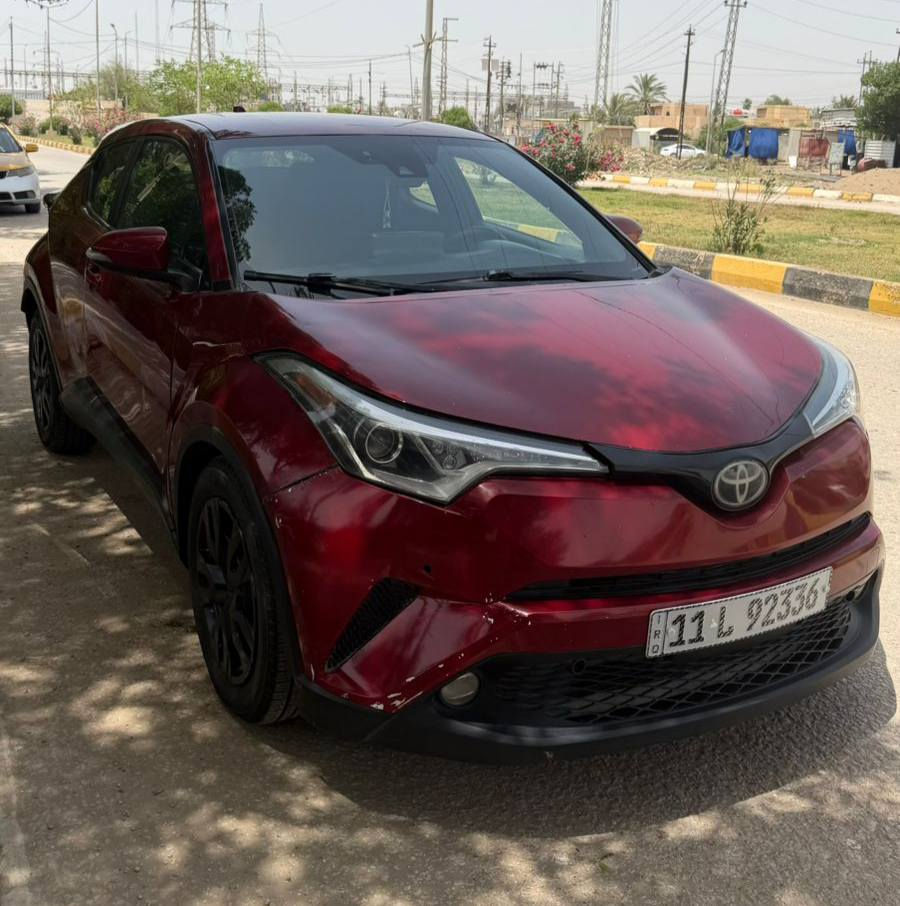 CHR 2019 TOYOTA كورله
🔹 محرك2000
✔️ حادثها بسيط بنيد وجاملغ 
✔️ رقم بغداد
💰 السعر: 134
🔥 سيارة نظيفة وجاهزة بدون اي نواقص
مكان السياره بابل حله 
***********
