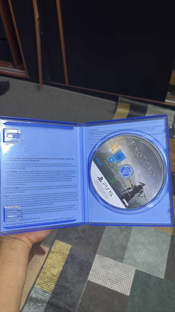 سلام عليكم
لعبة إنوتريا شبيهة الدن رينغ لعبه نادره سعرها 40 الف مع التوصيل لكل محافظات العراق (القرص انضف من النضيف شرط تفحص عند الاستلام ) الخاص معلك راسلني واتس ***********
