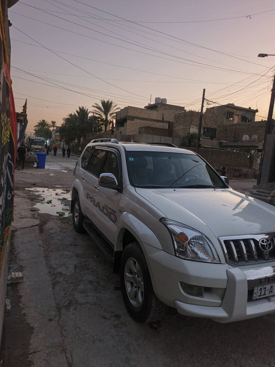 برادو خليجي 2008 للبيع
بيه صفحه مصبوغه 6سلندرxv4000
رقم بغداد انكليزي تحويل ثاني يوم
مرايه شفط سبير خلفي 
تدفئه تبريد ثلاث قطع
تدفئه بالكشين داخل الجلد شاشه كاميرا سبعه راكب
مكينه كير مكفول المكان سياره بغداد 
رقم الهاتف ***********
