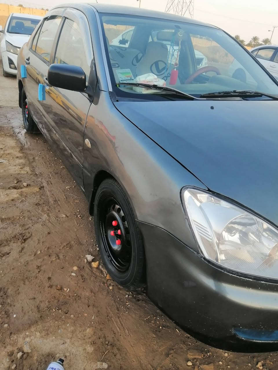 لانسر مسبوشي ٢٠٠٧ بيها صبغ احزام وظربه بين البابين جوه رقم قادسيه جاهزه من كلشي بسمي مكانه ديوانيه *********** سعره ٦٥ اتصل ودلل
