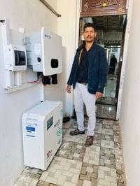 تركيب شمسي • ألواح 620 واط • بطارية 16 كيلوواط