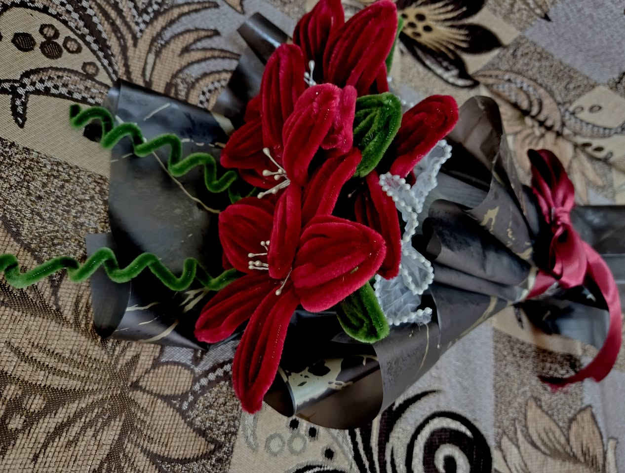 بعمل بوكيهات بايب كلينر عل طلب 🌹
وبعمل لمبديرات البايب كلينر يلي عم يطلبوها ك هدية 😍
وببيع ورد مخمل بل جملة 🩷
للطلب على الخاص 😍


**إذا كنت صاحب هذا الإعلان وتريد حذفه لأي سبب، رجاءا أرسل رسالة إلى الدعم الفني**