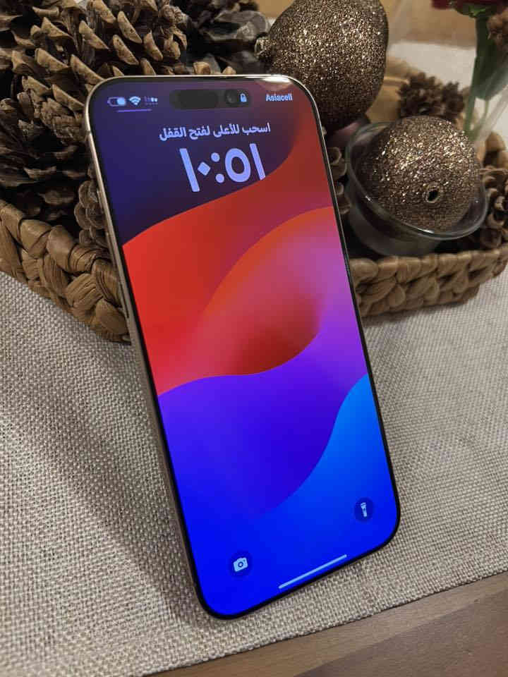 سلام عليكم
ايفون ١٦ برو ماكس 
ذ٢٥٦
ب١٠٠
مشحون ١٨٠ 
دبل سيم كارت
بعده بلضمان وجهاز جديد حيل وغراضه كامله
مكاني سيديه بغداد
رقمي ***********
