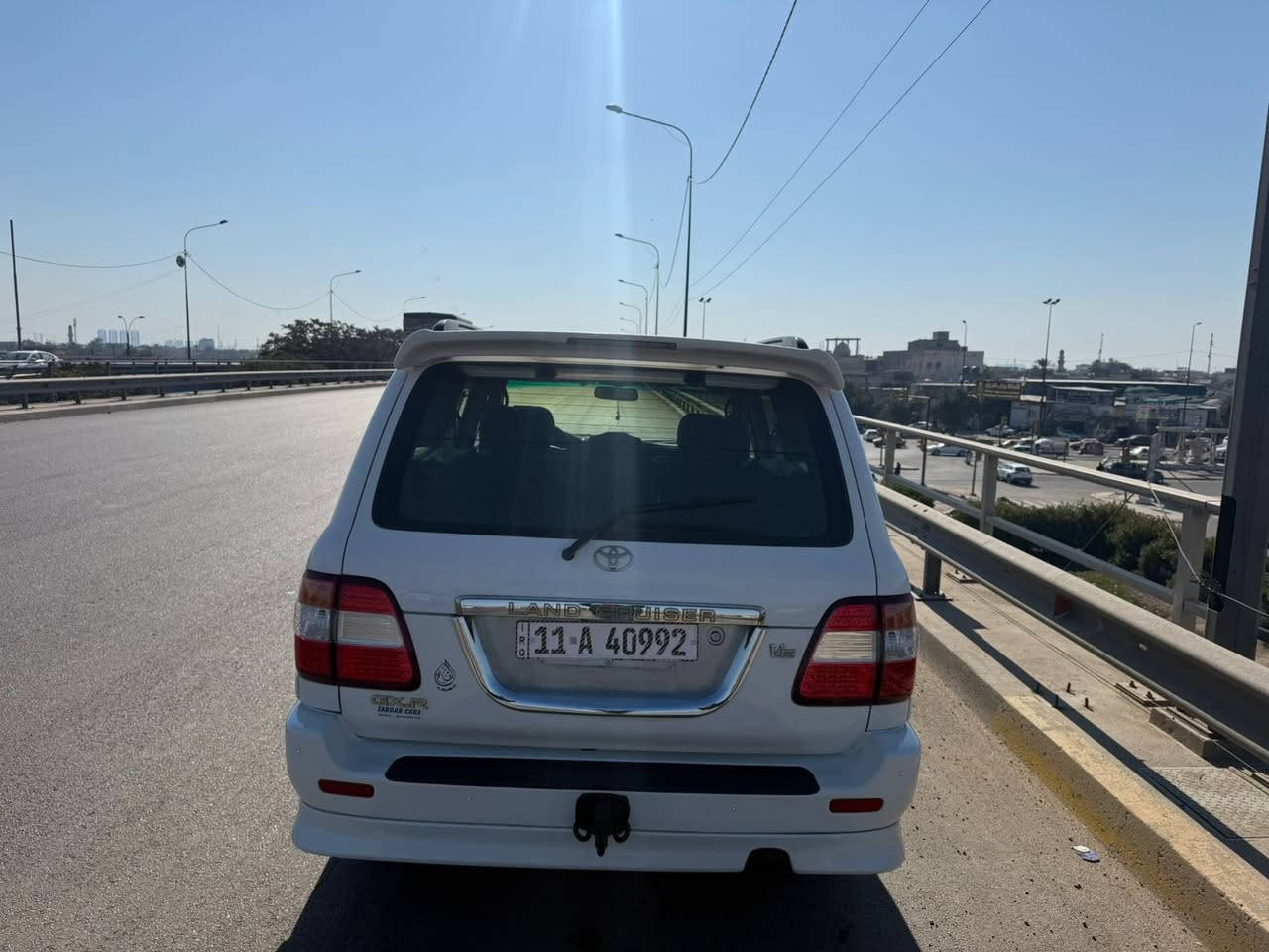 لاندكروز موديل 2003كويتي فول مواصفات مكفوله من الحادث بيه صبغ 3قطع رقم بغداد بسمي مكاني بغداد معارض البياع
شراي يتصل ويدلل سعر مناسب ‭٠٧٧٠ ١٧٠ ٢٦١٢‬
