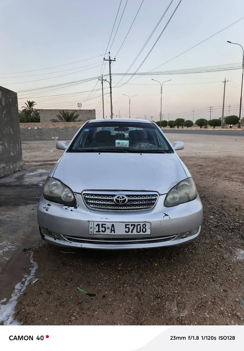 سلام عليكم كورلا نحله 2008مصبوغه عام اثر جراد بيها الجاملغ جهت السايق سياره جاهزه من كلشي اي استفسار هذا رقم ***********___***********السعر 75وبيها مجال بسيط
