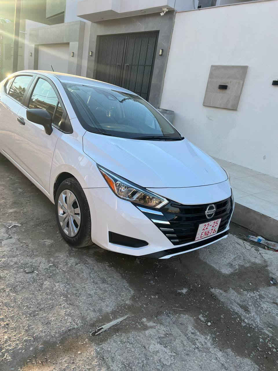 السلام عليكم وحياكم مكتب المدين وياكم 👋
نيسان فيرسه 2024 🇺🇸
كاتي تترقم إقليم 🚦
ماشيه ٢٤ الف 🆕
نص فول رادارات شاشه قفل مركزي وجامات كهرب تحمكات ستيرن 🧿
ضررها جاملغ امامي وشبر بلباب فقط 🛠️
السعر ١١٥ وبيها مجال 💸

قفل ماكو بالتلفون تعال شوف واقتنع.
🔴 اوقات العمل  من الساعه العاشرة صباحا الى الساعه العاشرة مساءا 
  
🔴 غير متواجد على الفيس والماسنجر 

العنوان :- مكتب المدين لبيع وشراء السيارات الموصل موصل الجديدة شارع بغداد مقابل جامع الاغوات قرب مجسر المشاة 
 
الاتصال ع الارقام 
***********
***********
