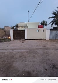 بيت للبيع معه قطعه المساحه الكليه 335البيت جاهز من كلشي طابو صرف الاست...