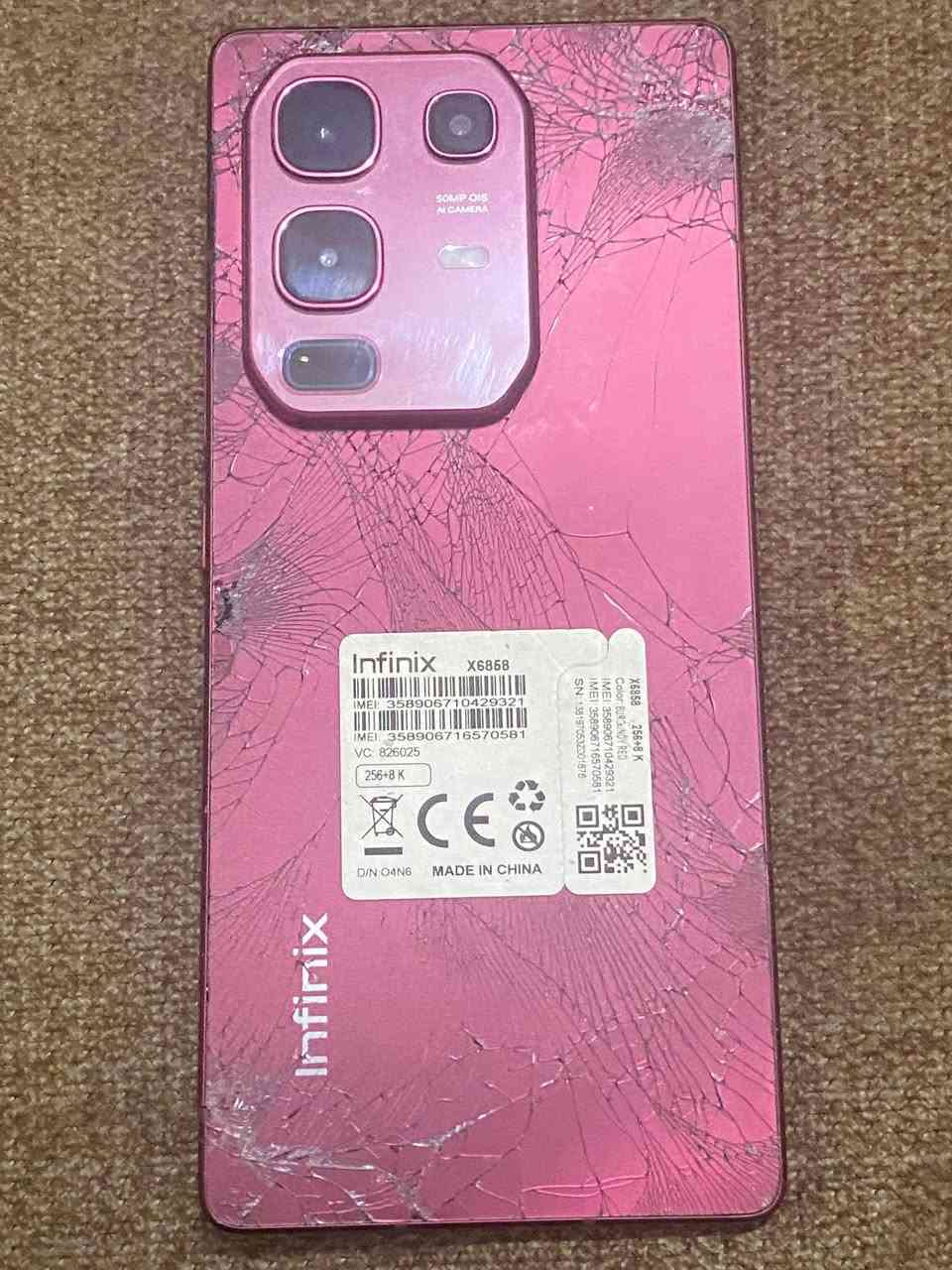 السلام عليكم / موبايل انفنكس نوت 50 برو 5g اخوان وكع مني او هيج صار بي الشاشه اشكل
ذاكره 256 عشوائيه 12+12
مشغل بوبجي 120 فريم
سعر 130 او بي مجال 
مكاني بغداد زعفرانيه


**إذا كنت صاحب هذا الإعلان وتريد حذفه لأي سبب، رجاءا أرسل رسالة إلى الدعم الفني**