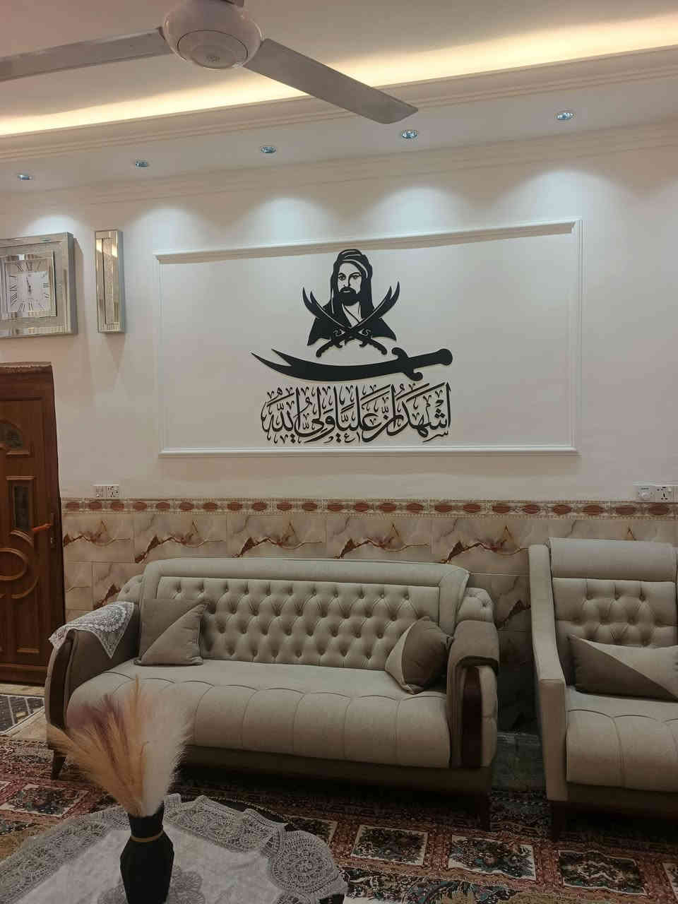 مكتب احمد فورتي للديكور
تم بفضل الله انجاز العمل 
انشاء الله ينال اعجابكم 
***********📞
عنوان ديالى بعقوبه شارع الديري
قرب مشتل كاردن ستي
