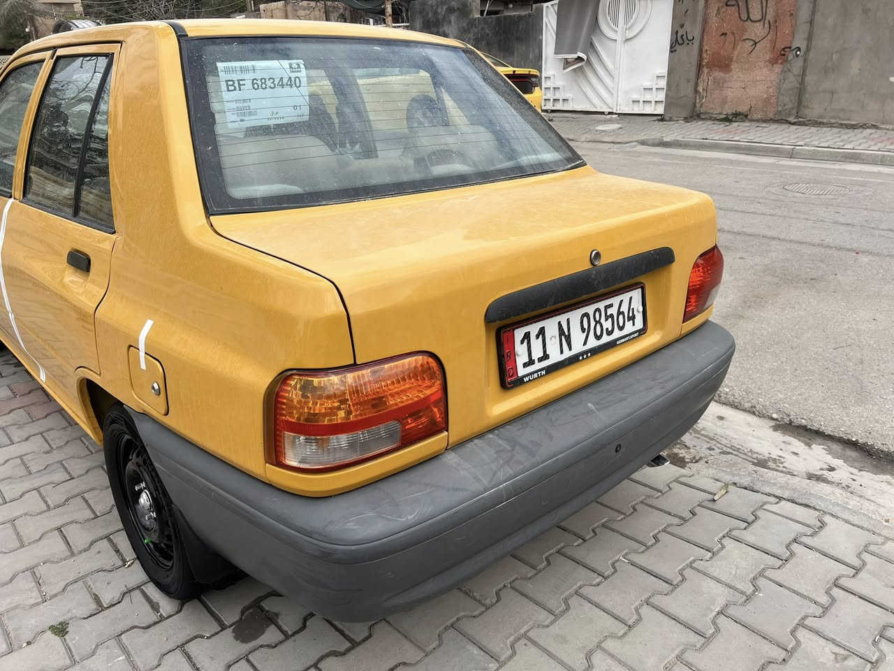 السلام عليكم للبيع سايبا 2022 رقم بغداد باسمي مصفره هيئه وغرامات بيه صبغ باب سايق شبر والباقي كفاله عامه سياره جديده وع وضع الشركه محرك كير صدر تبريد ع وضع الشركه 
تخم تاير جديد صبغ ويل حراري دوشمه مكان بغداد الحسينيه 
للاستفسار 
***********
