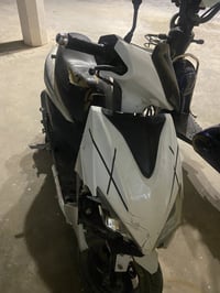 دراجة اف اس • مكينة مضمونة • كوفرات مكسورة