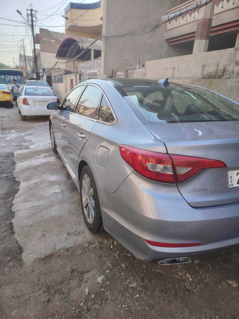 السلام عليكم سوناته موديل 2017 أمريكيا حادث جاملغ خلفي سيارة واحد على واحد فول رقم سليمانيه با سمي العنوان. السياره  بغداد الأمين الثانيه رقم الهاتف ***********
