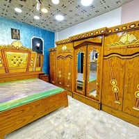 غرفه نوم مستخدمه للبيع مستعجل على بيعته لغرض سفر بسعر مناسب جدا جدا ما...