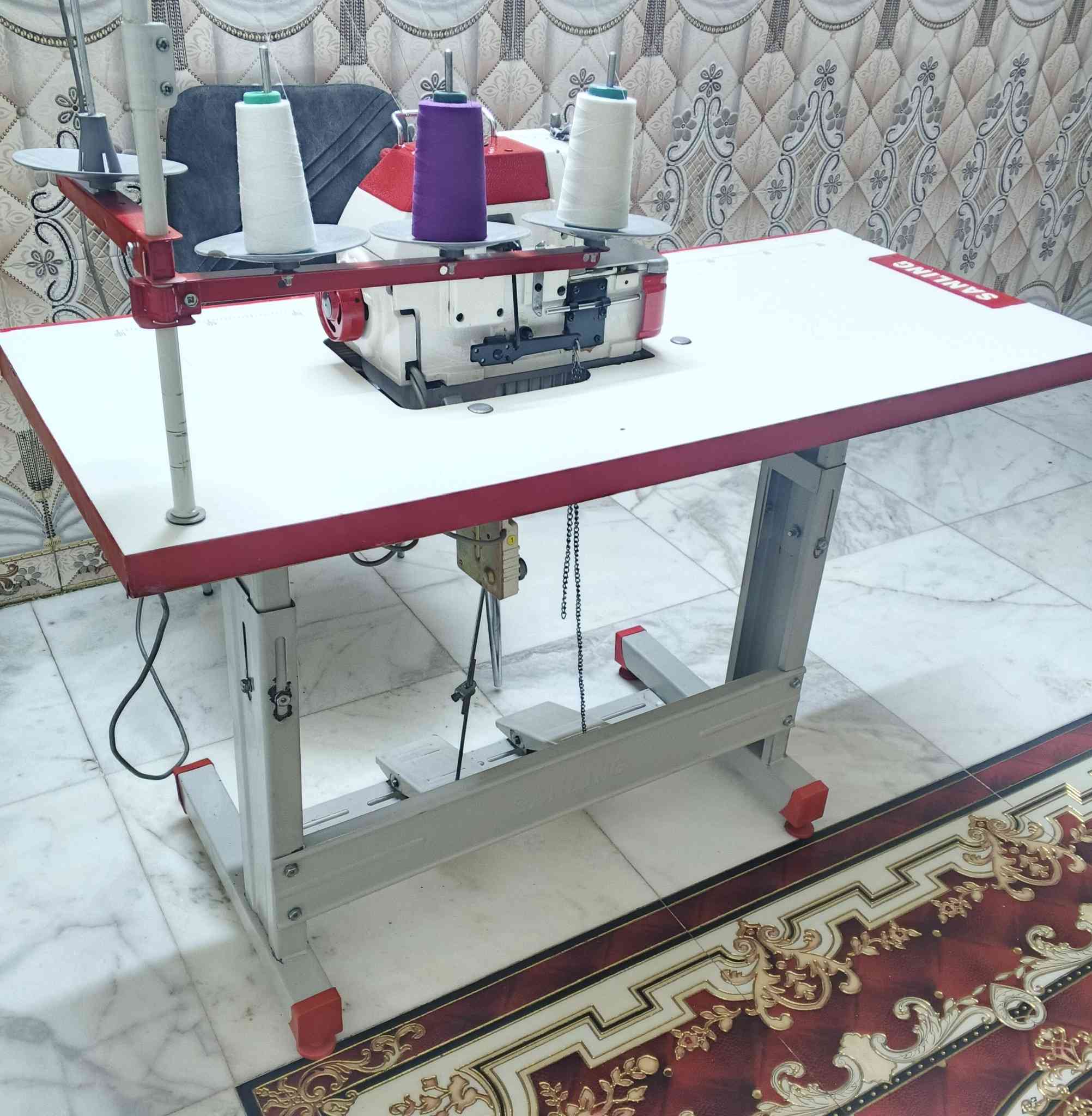 ماكنة اوفر نوع جمسي لاصلي كاتم تحكم سرعه رقم هاتف *********** شعره 350
