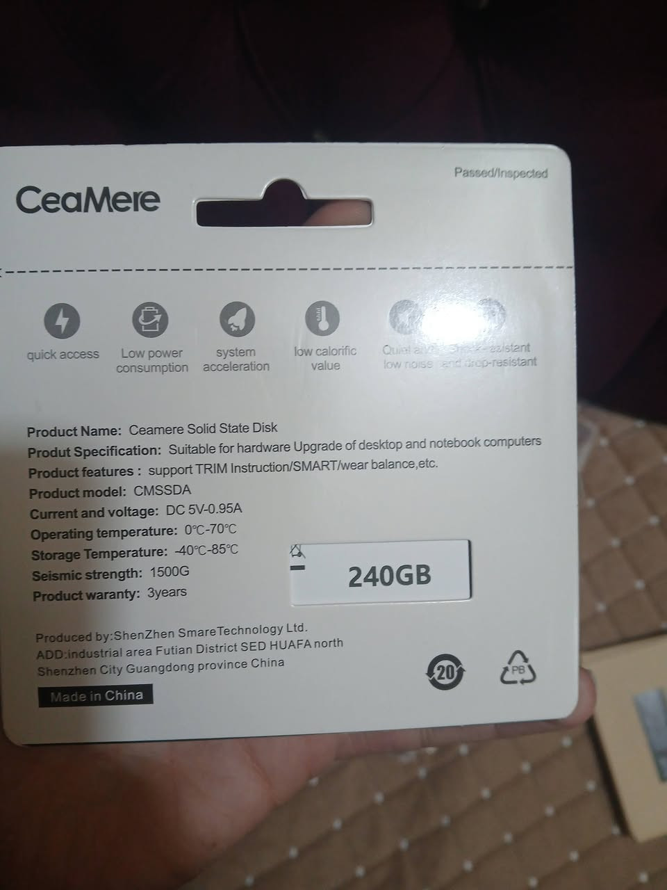 هاردات بهل شكل هذه كل قطعه وسعرها متواجد خاص 
هارد ساته حجم 256  
هارد ساته، حجم 240 
هارد M.2 حجم 256  
هارد ساته حجم 512 
هاردات ساته حجم 480 
توصيل موجود بغداد وجميع المحافظات


**إذا كنت صاحب هذا الإعلان وتريد حذفه لأي سبب، رجاءا أرسل رسالة إلى الدعم الفني**