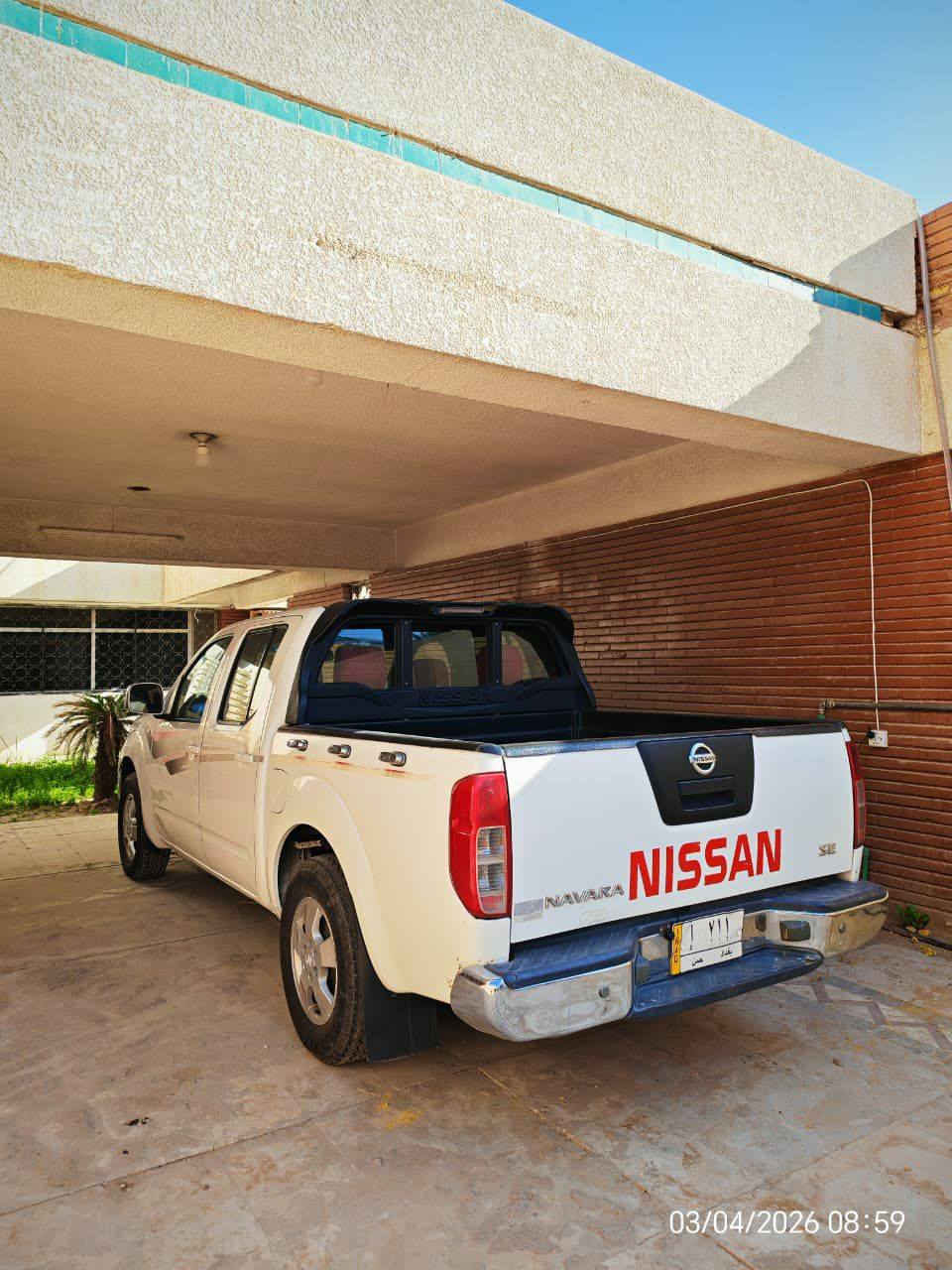 نيسان نيڤارا se خليجي 2012 محرك 4 سلندر 2.5 گير أوتوماتيك
رقم بغداد حمل مميز ٧١١ حرف أ 
عالكود الجديد يصير 11A 711 
باسمي شرط التحويل
ممشى السيارة 273,000 كيلو
بيها صبغ جزء من البنيد وجزء من الجاملغ الامامي جهة عكس السائق سونارها موجود بالصور
المحرك مجفت درجة اولى بدون اي تبخير

🛑 السعر سوي تعليق يصل مباشرة 🤖 

السيارة استخدام شخصي جاهزة 
الموقع : بغداد المنصور

رقم صاحب السيارة: (***********)
